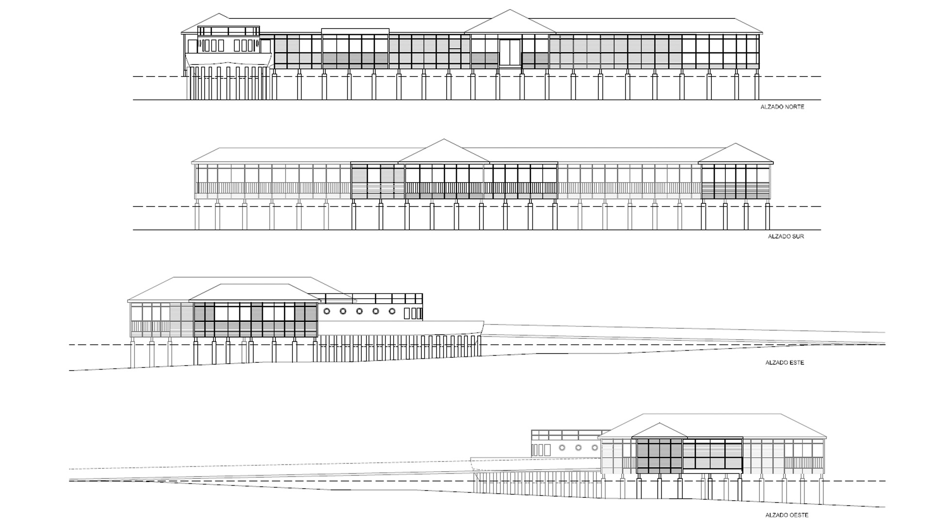 Alzados vista imagenes