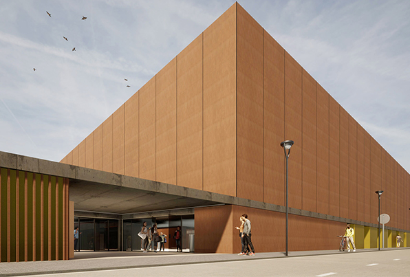 La Línea de la Concepción. Cádiz. Nuevo complejo polideportivo.