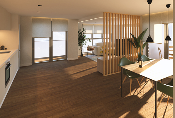 Torrent. Valencia. Edificio de viviendas en avenida Olímpica