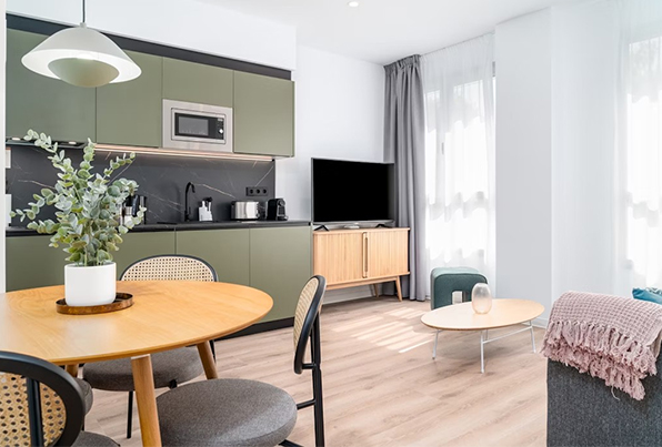 Valencia. Apartahotel en edificio existente