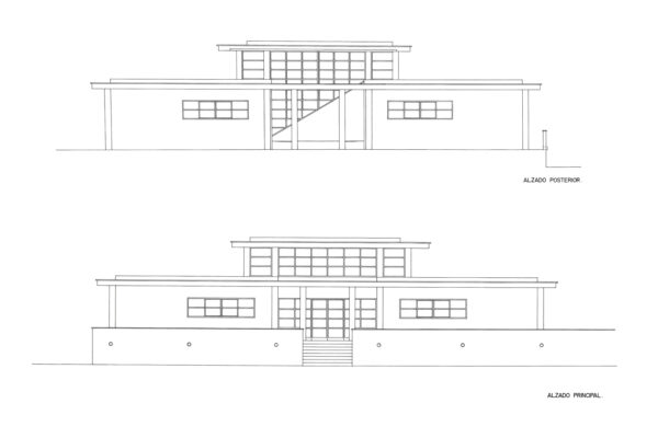 vista imagenes Alzado principal