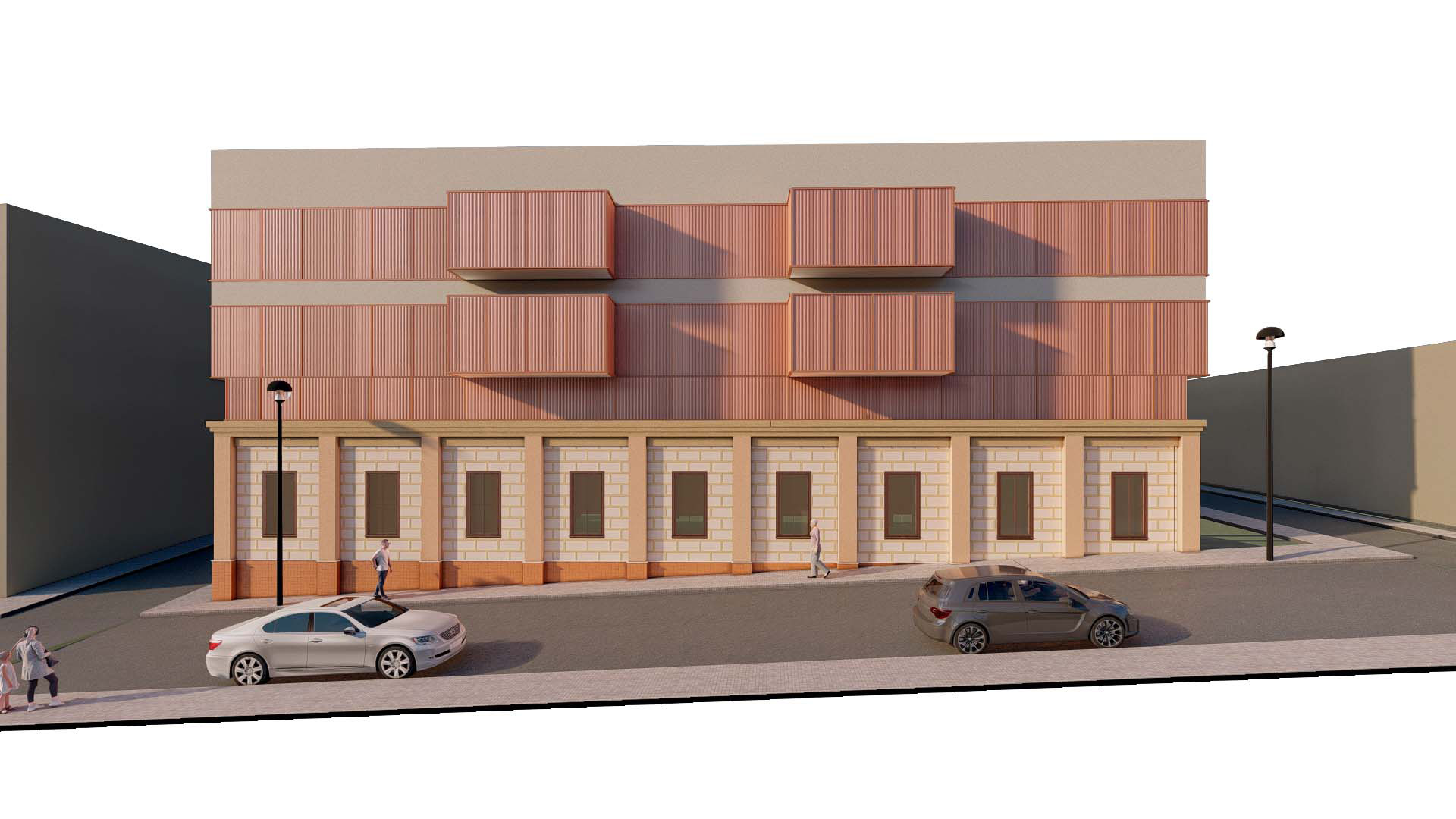 vista imagenes alzado principal