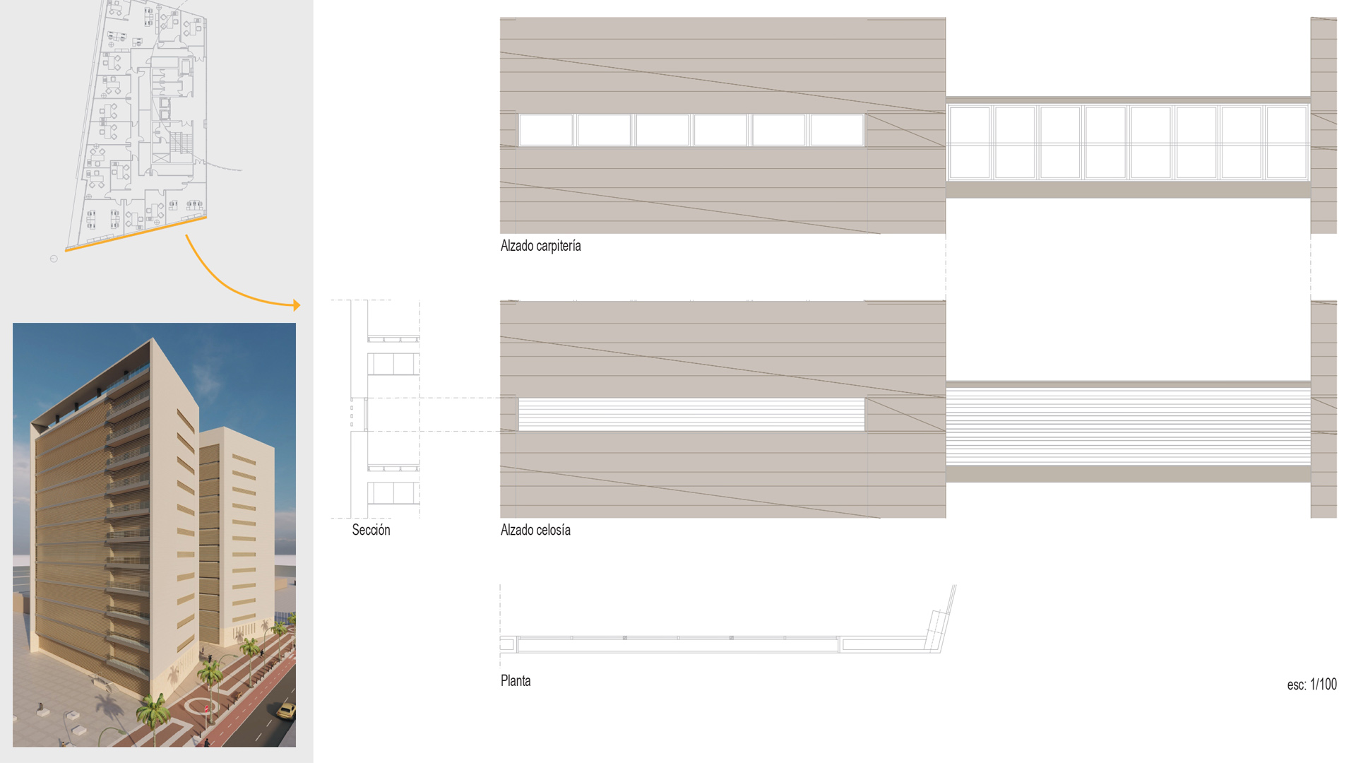 vista imagenes detalle testero