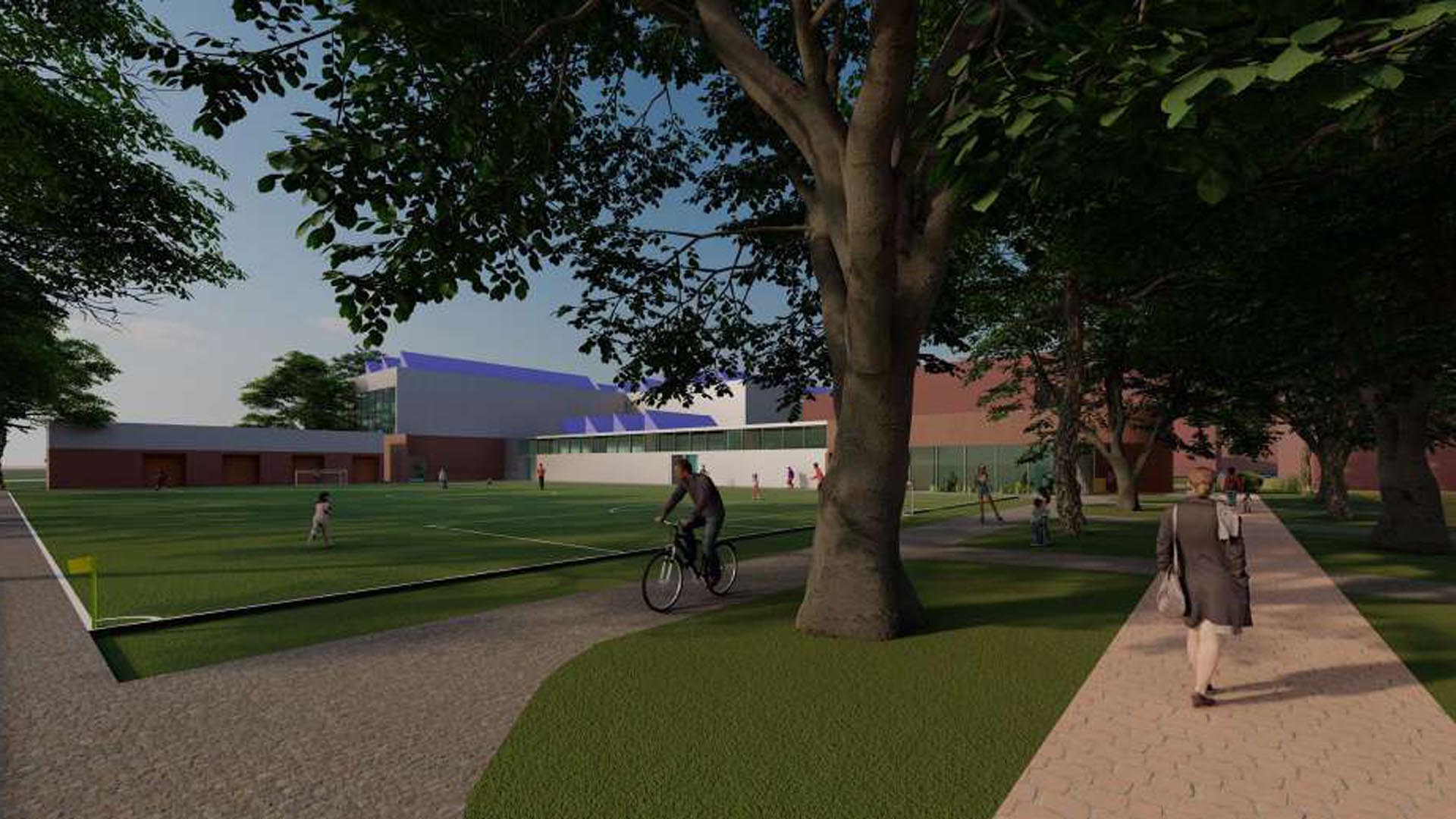 vista campo futbol imagenes